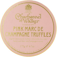 Charbonnel et Walker Double Layer Pink Marc de Champagne Truffles 275 g