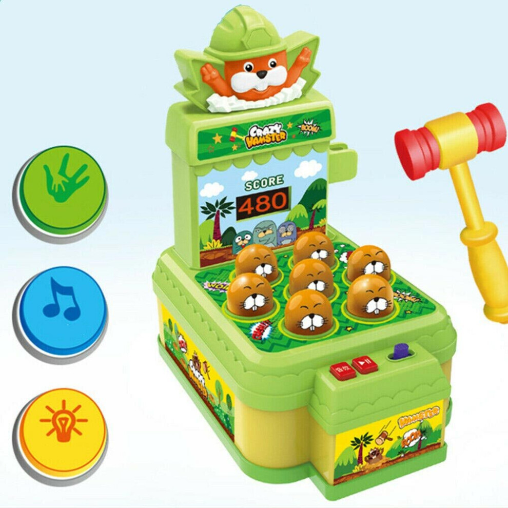 Fun Kids Whack A Mole Game Electronic Kids game Childrens Wack A Toy-image-OPC-P8RQ6BW-NEW