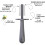 Grabease Double Sided Toothbrush, Grey 3