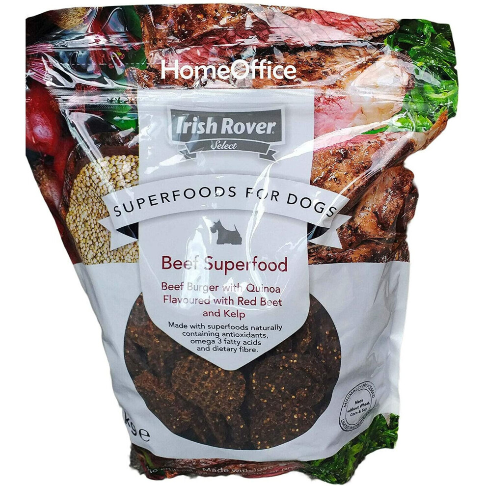 Irish Rover Superfoods for Dogs Choice of Flavours, black, 1 kg