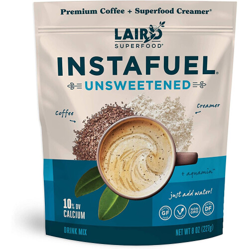 Latte Instantané, Café + Crémier + Adaptogènes, Sucre Réduit