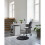 Office chair ABILDHOLT dark grey/chrome 5