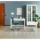 Office chair ABILDHOLT dark grey/chrome 10
