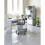 Office chair ABILDHOLT dark grey/chrome 11