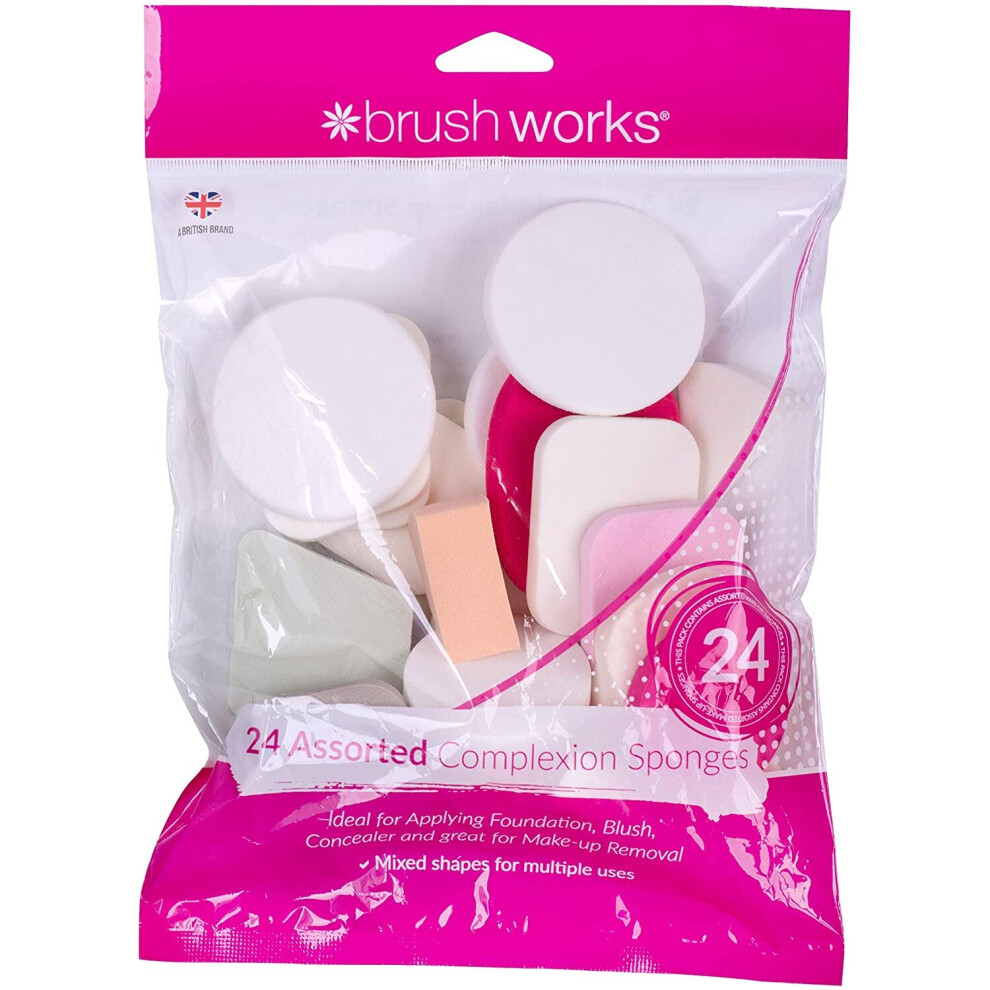 Invogue Limited Brushworks Assorted Makeup Sponges