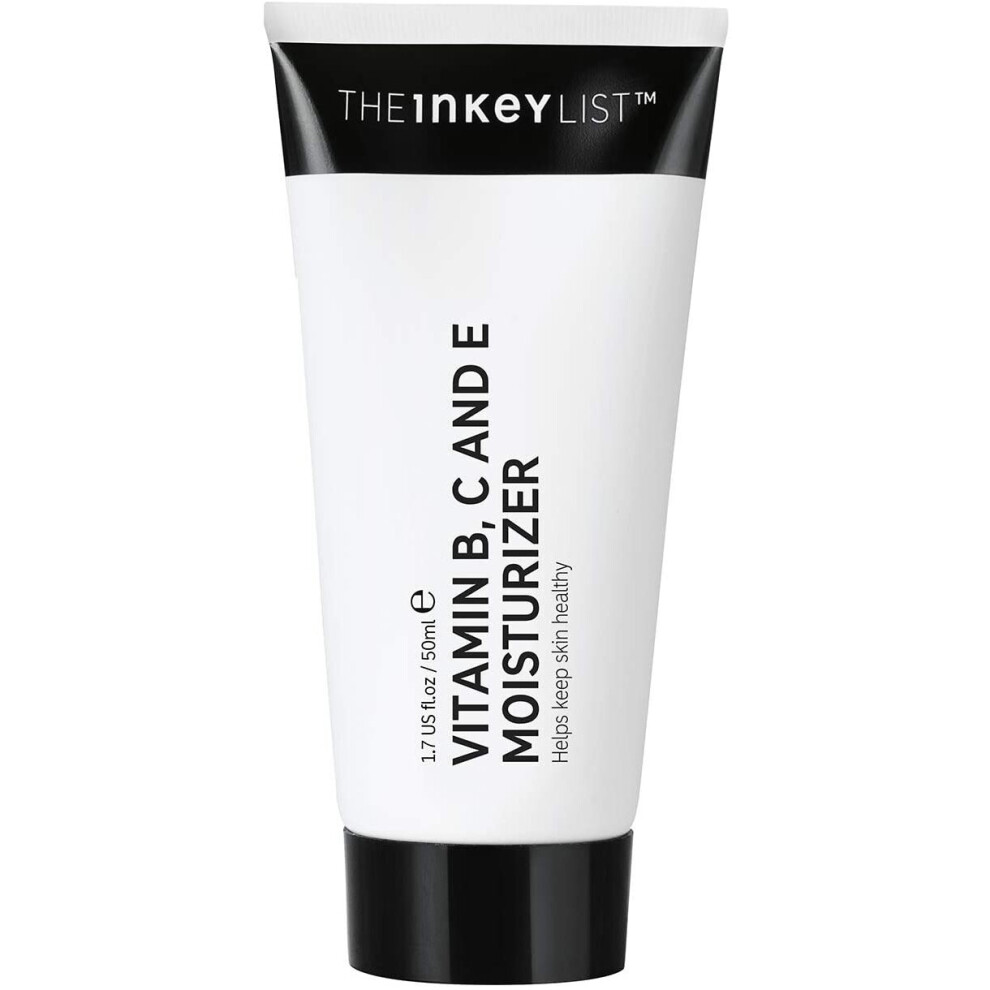 The INKEY List Vitamin B, C and E Lightweight Daily Face Moisturiser to Keep Skin Healthy 50ml