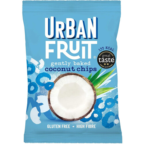 Urban Fruit Coconut Chips Straight Up 14 x 25g 1