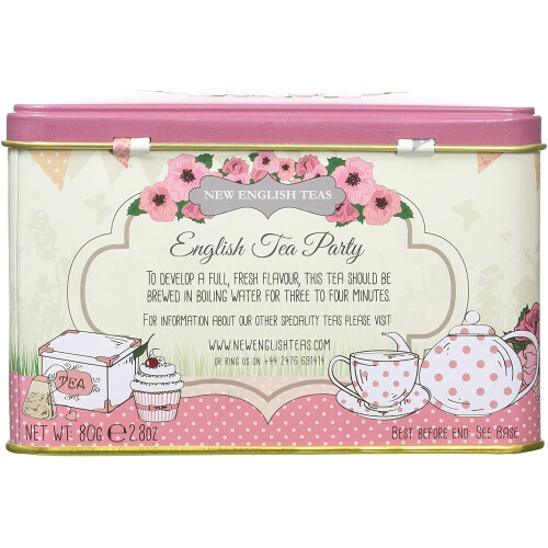 New English Teas Party Breakfast Teabag Tin 1