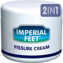 2-IN-1 Cracked Heel Repair Foot Cream | Foot Care Moisturiser For Dry Skin | Imperial Feet | Hard Skin Remover Foot | 75 ML