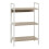 JYSK TISTRUP 3-Shelf Shelving Unit White/Oak - 3600962 1