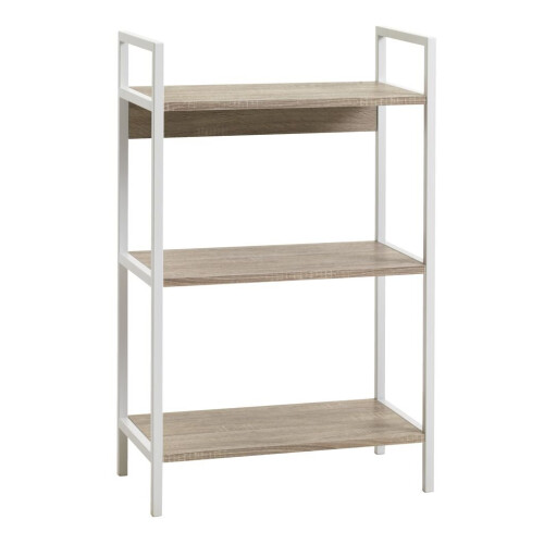 JYSK TISTRUP 3-Shelf Shelving Unit White/Oak - 3600962