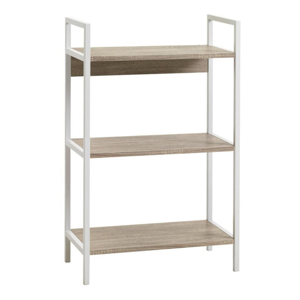 JYSK Shelving unit TISTRUP 3 shlv. white/oak