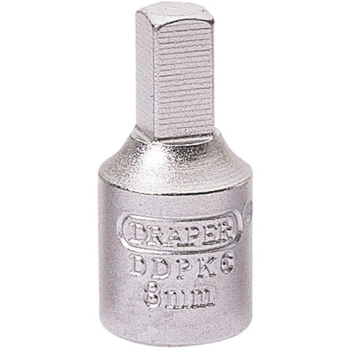 Draper Draper 38324 Drain Plug Key, 3/8" Square Drive, 8mm