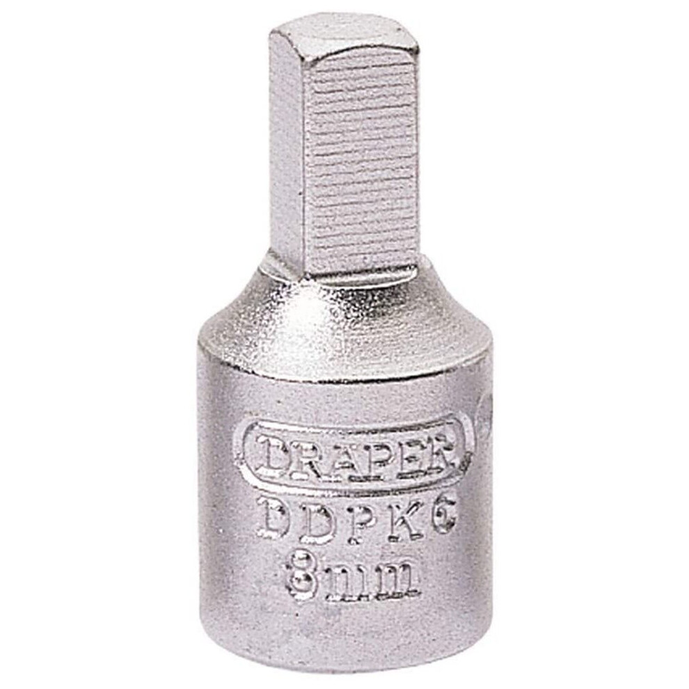 Draper 38324 Drain Plug Key, 3/8" Square Drive, 8mm