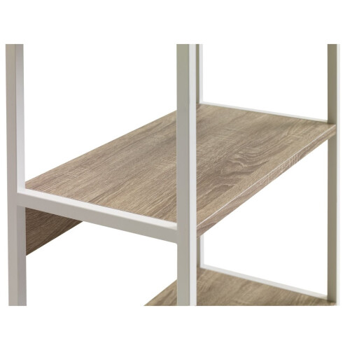 JYSK TISTRUP 3-Shelf Shelving Unit White/Oak - 3600962 2