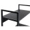 JYSK Shelving unit TISTRUP 3 shelves black 3