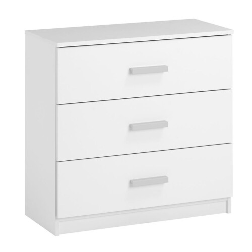 JYSK 3 drawer chest TAPDRUP white 2