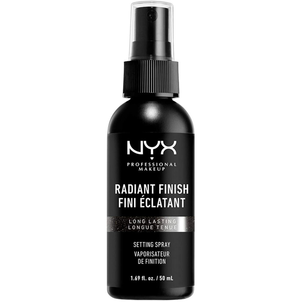 NYX Professional Makeup Setting Spray, Long Lasting Formula, Finishing Spray, Lightweight, Vegan Formula, Radiant Finish, 60 ml