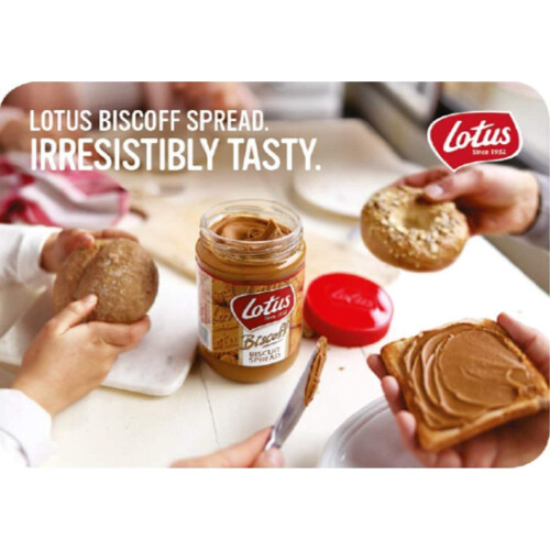 Lotus Biscoff 1.6kg Jar - Original Caramelised Spread Smooth 1