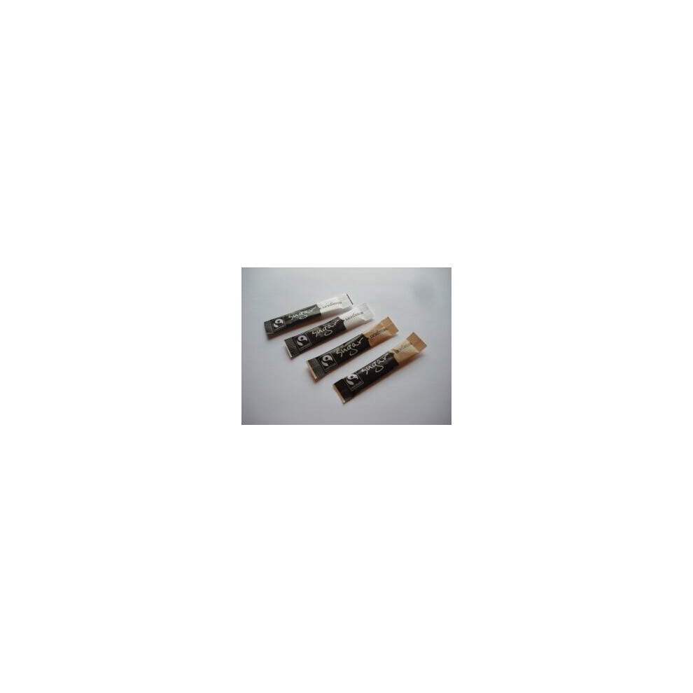 Lichfield 100 Individual White Sugar Sachets & 100 Brown Sugar Individual Sachets