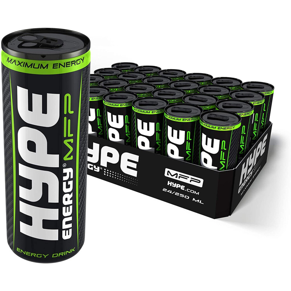 Hype Energy MFP Tutti Frutti 250ml Drink 5 Vitamins (Pack of 24) 