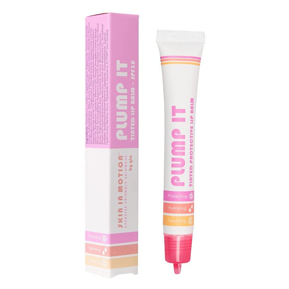 Skin In Motion Plump It Spf 30 Tinted Lip Balm, Sheer Berry, 15 Millilitre