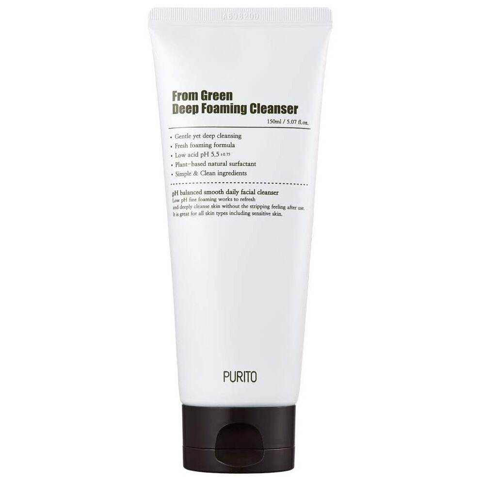 Purito SEOUL  From Green Deep Foaming Cleanser 150Ml Cosmetics, Stylevana - Image 4