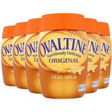 Ovaltine Original add Milk, Malt and Barley Drink 300 g (Pack of 6)