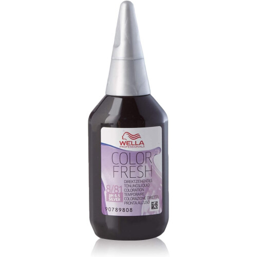 Wella Wella Color Fresh Silver 75 ml  8/81 Hellblond Perl Asch