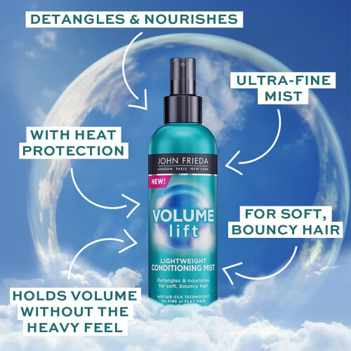 John Frieda John Frieda Volume Lift Weightless Conditioner Mist, 200ml 1