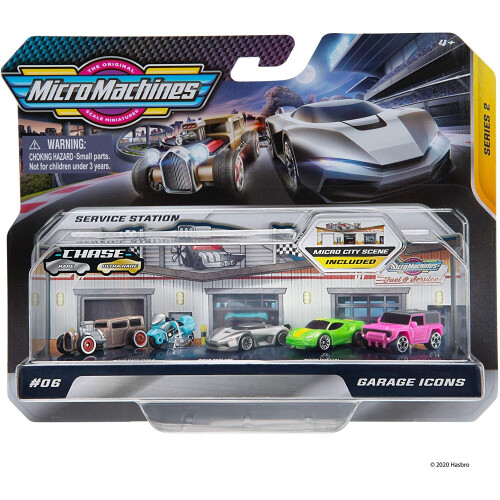 Micro Machines MMW0022 Icons Garage World Pack