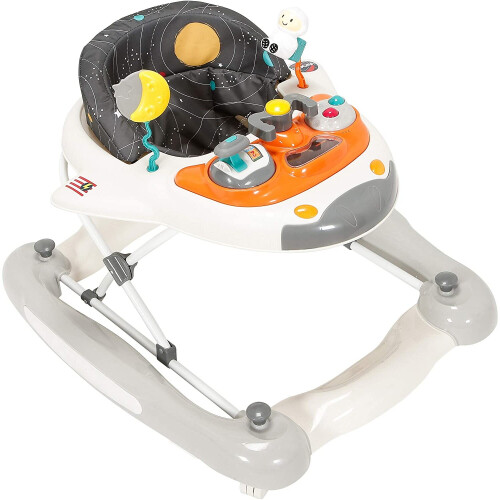 MyChild Space Shuttle 2 in 1 Walker Rocker, Cosmic Grey 1