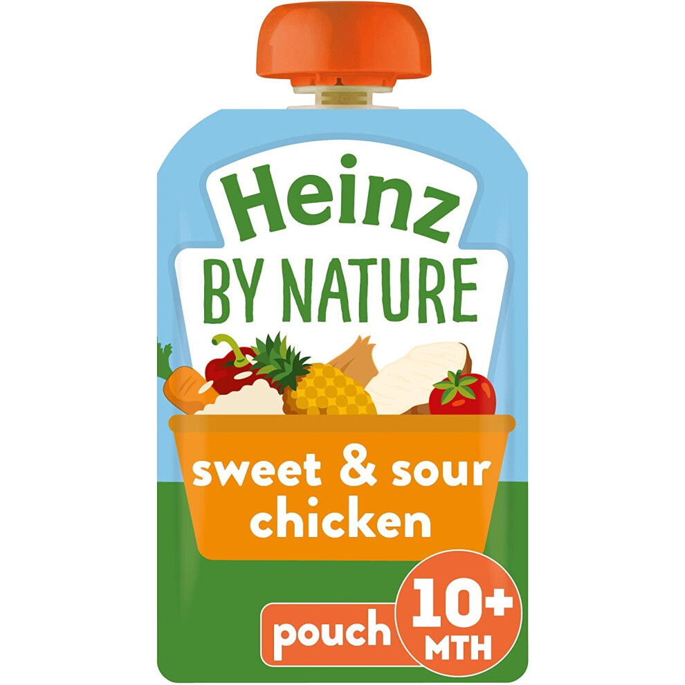 Heinz Sweet and Sour Chicken Meal Pouch, 180 g (Pack of 5)