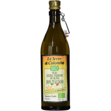 Le Terre di Colombo – 100% Italian Biological Organic Extra Virgin Olive Oil - BIO - Ribbed Bottle with Mechanical Cap - 0.75L