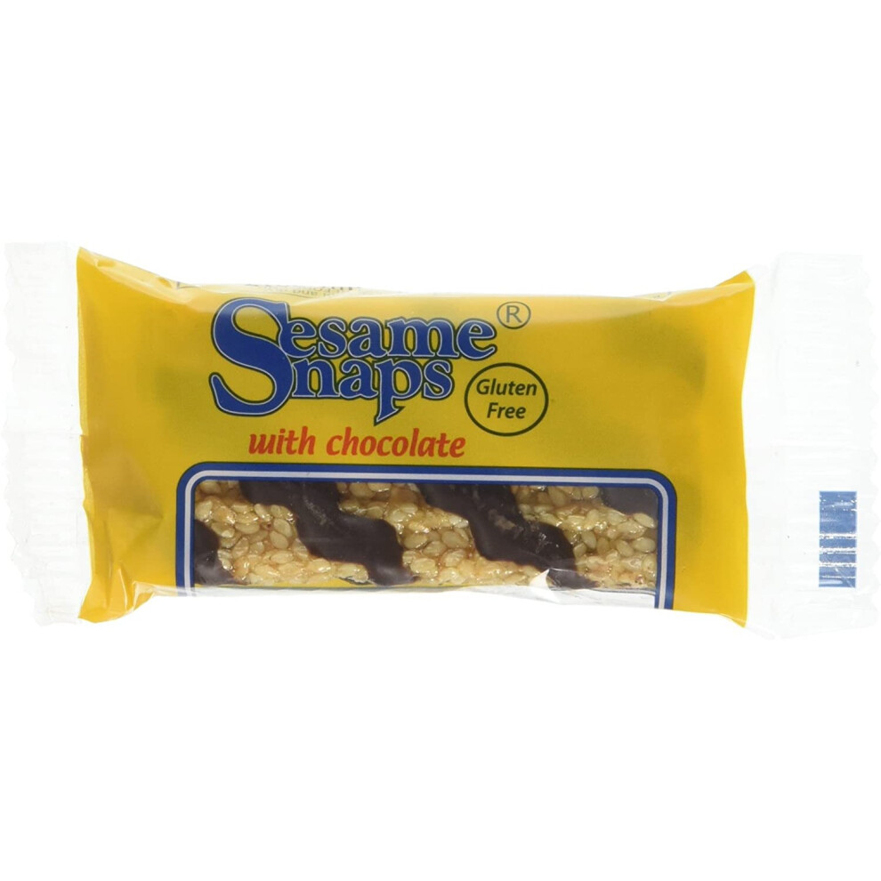 Sesame Snaps with Chocolate 30 g (Pack of 24)