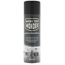Lakeland Worktop Wonder Hard Surface Spray 500ml - Gleaming, Fingerprint-Repellent Finish for Granite, Marble, Stone & Stainless Steel