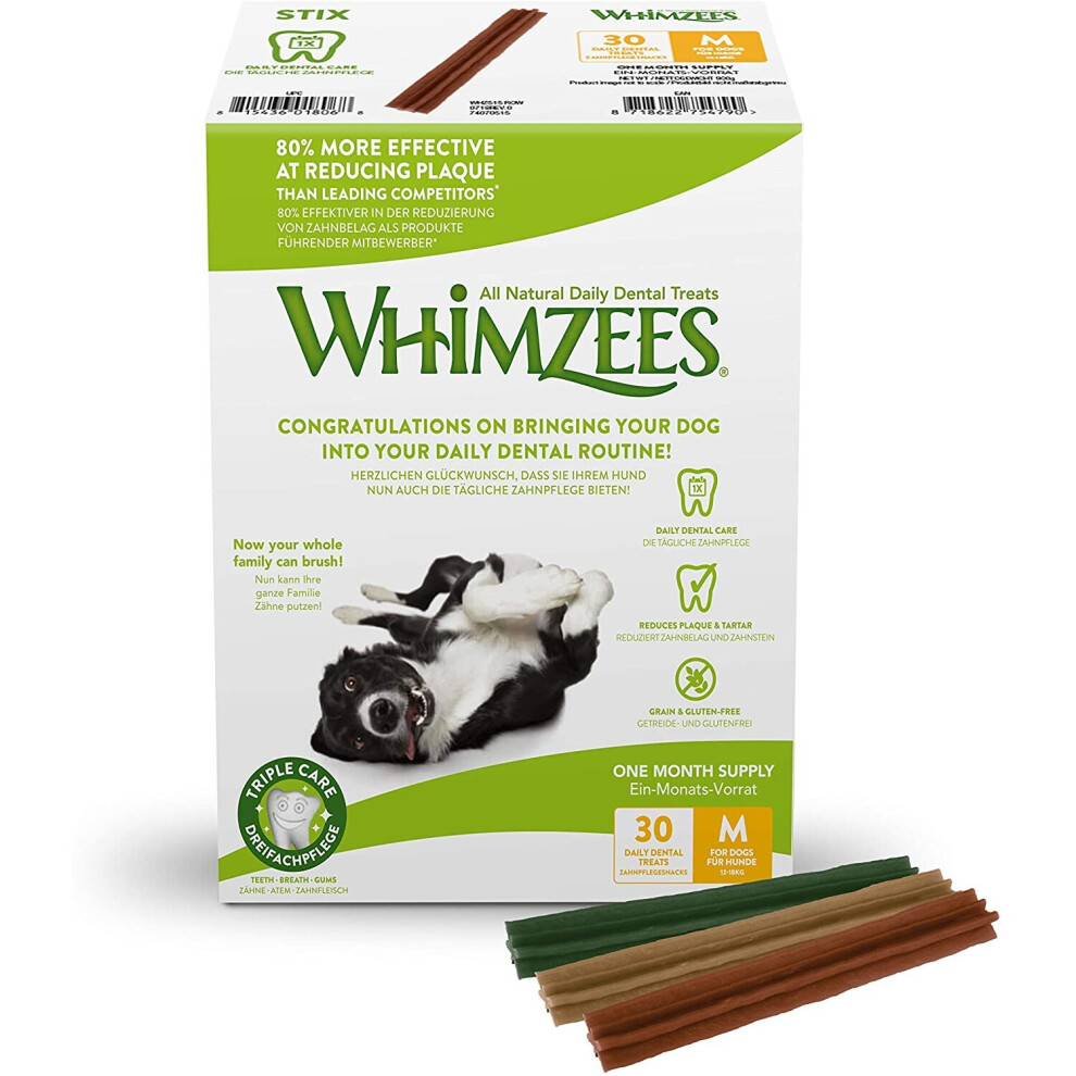 Whimzees By Wellness Monthly Stix Box - Saver Pack: 2 X Size M - Image 4