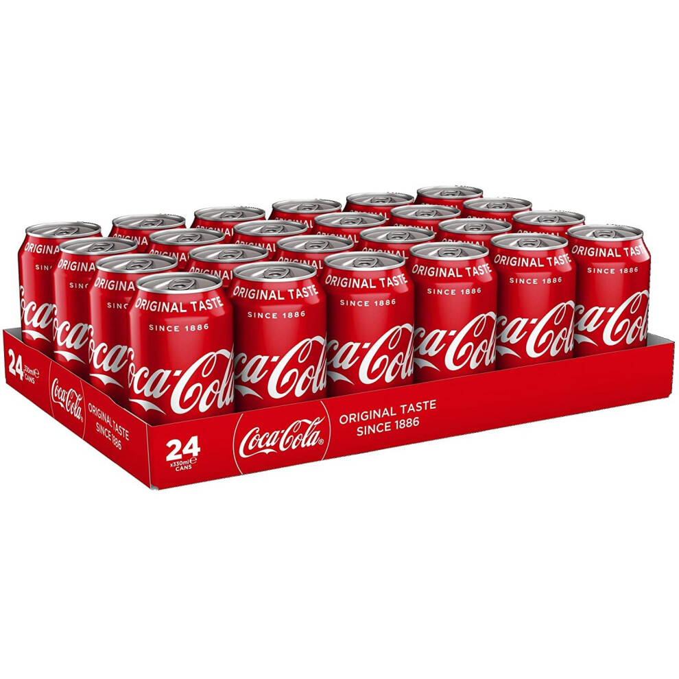 Coca-Cola Original Taste 24 x 330ml Cans