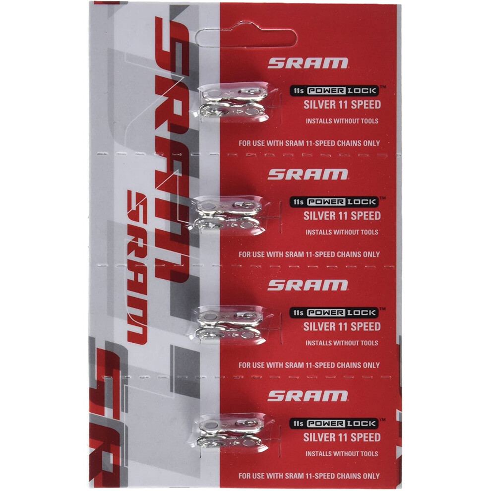 Sram Chain 11 Speed Powerlock Chain Connector (Pack of 4)