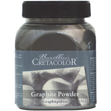 Cretacolor Graphite Powder Jar 150G Black