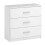 JYSK 3 drawer chest TAPDRUP white 4