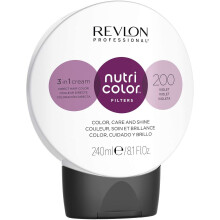 Coloration capillaire - Revlon - Nutri Color Filters 200 - Violet - 240 ml - Crème nourrissante