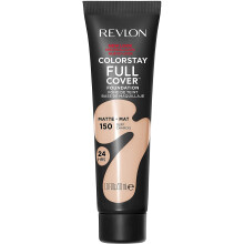 Revlon ColorStay Full Cover Longwear Matte Foundation, Heat & Sweat Resistant Lightweight Face Makeup, Buff (150), 30ml