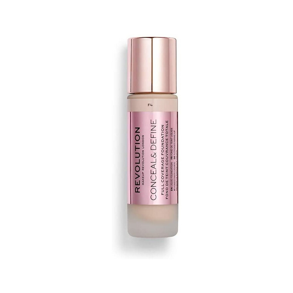 Revolution Makeup Conceal & Define Foundation F4