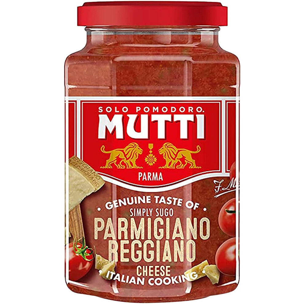 Mutti Tomato Pasta Sauce - Parmesan 400g (Pack of 6)