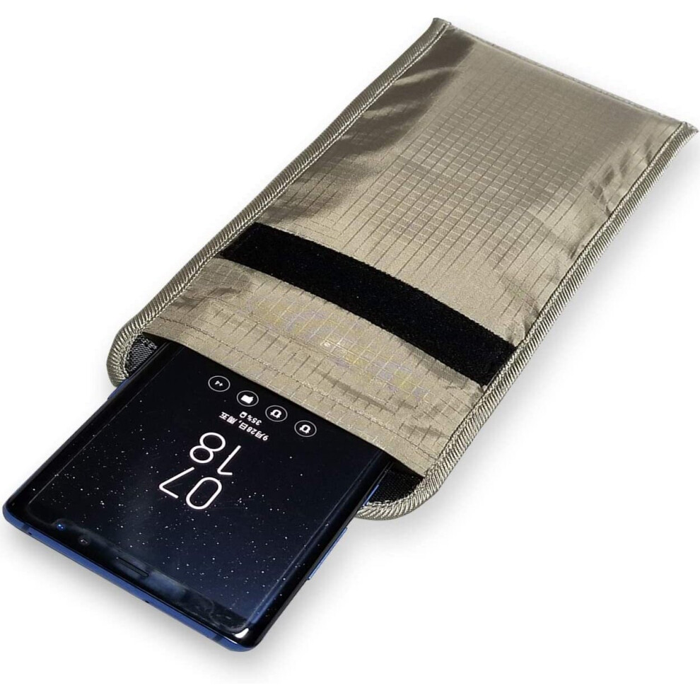 Lvfeier Security Pouch - Cell Phone Anti-Tracking Anti-Spying Gps Rfid Signal Blocking Bag Shielding Pouch Wallet Case For Cell Phone Privacy Protecti 681013393282
