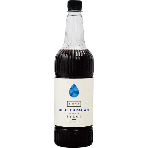 Simply Blue Curacao Syrup 1 Litre