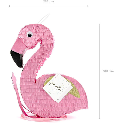 Flamingo Pinata Tropical Party Game
