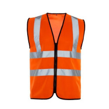 Supertouch 32385 Zipped Hi Vis Vest, XX-Large, Orange