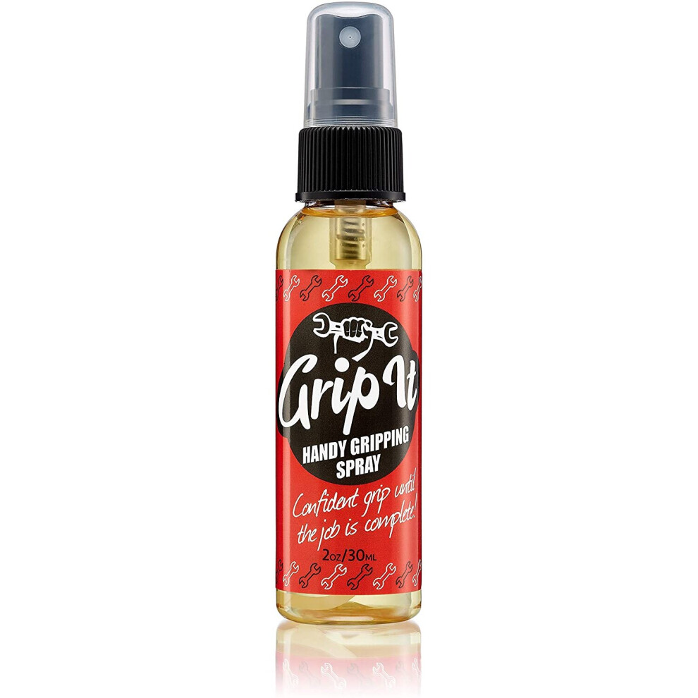 Spin It Gripping Solution Grip-It Hand Gripping Spray | Better Grip For Any Job, Sport Or Hobby | Plumbers, Mechanics, Hobbyists | Gymnasts Aerial Silk Routines, Yoga Swing | N